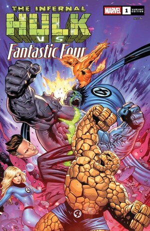 [Infernal Hulk vs. Fantastic Four No. 1 (Cover J - Greg Land Incentive)]