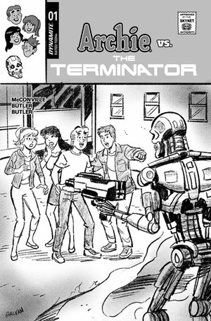 [Archie vs. The Terminator #1 (Cover L - Bill Galvan Line Art Incentive)]