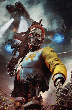 [Archie vs. The Terminator #1 (Cover M - Robert Hack Foil Incentive)]