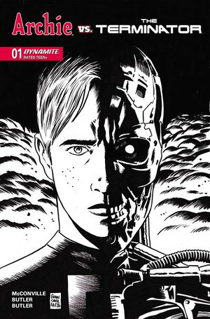 [Archie vs. The Terminator #1 (Cover O - Francesco Francavilla Line Art Incentive)]