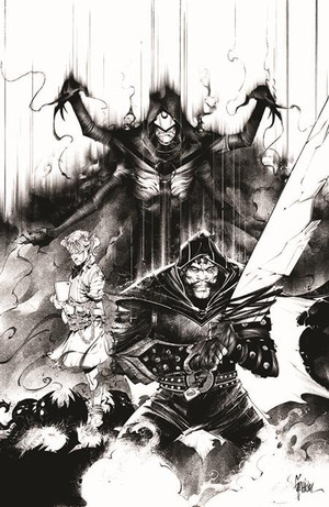 [Spawn: Curse of Sherlee Johnson #8 (Cover C - Jonathan Glapion B&W Full Art Variant)]