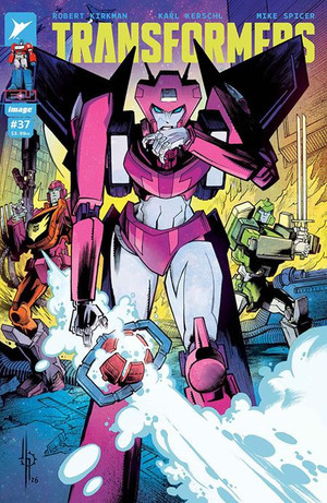 [Transformers (series 4) #37 (Cover A - Jason Howard)]
