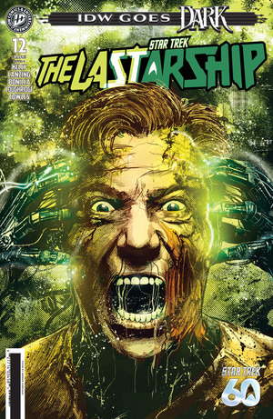 [Star Trek: Last Starship #12 (Cover C - Hernan Gonzalez IDW Goes Dark Variant)]