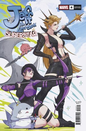 [Jeff the Land Shark - Superstar No. 4 (Cover B - Jhony Caballero)]