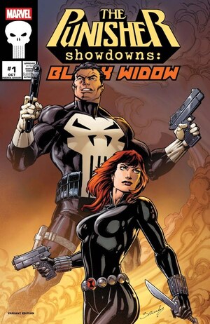 [Punisher Showdowns - Black Widow No. 1 (Cover C - Mark Bagley)]