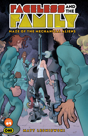 [Faceless and the Family - Maze of the Mechanical Aliens #4 (Cover A - Matt Lesniewski)]