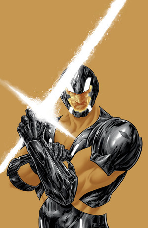 [Valiant Beyond: X-O Manowar - Black, White, & Gold #1 (Cover C - Guillermo Fajardo Full Art Variant)]
