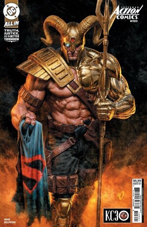 [Action Comics 1103 (Cover D - Ariel Olivetti Kingdom Come 30th Anniversary Variant)]