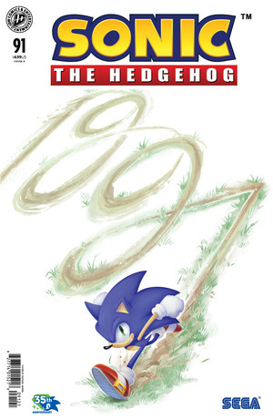 [Sonic the Hedgehog (series 2) #91 (Cover B - Natalie Haines)]