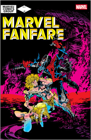 [Marvel Fanfare Vol. 1, No. 2 Facsimile Edition (Cover A - Michael Golden) ]
