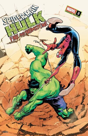[Spider-Man / Hulk: Fire and Brimstone No. 3 (Cover K - Sumit Kumar Incentive)]