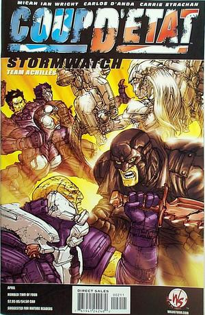 [Coup D'etat #2 - Stormwatch (yellow cover - Carlos D'Anda)]