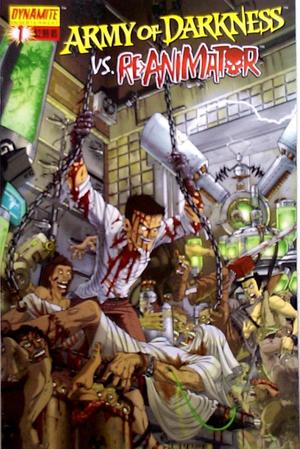 [Army of Darkness (series 2) #1 vs. Reanimator (Cover A - Nick Bradshaw)]