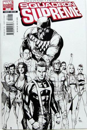 [Squadron Supreme (series 2) No. 1 (variant cover - Gary Frank B&W)]