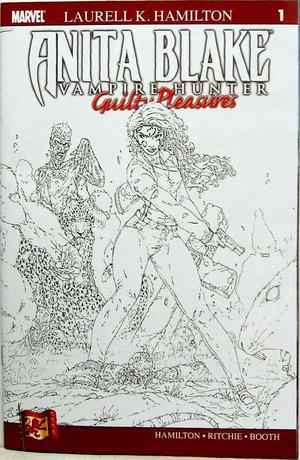 [Anita Blake: Vampire Hunter in Guilty Pleasures #1 (1st printing, variant sketch cover - Brett Booth)]