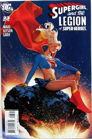 [Supergirl and the Legion of Super-Heroes 23 (variant cover - Adam Hughes)]