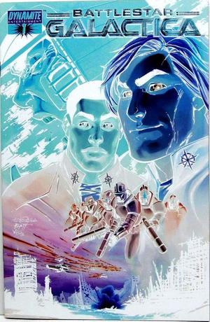 [Classic Battlestar Galactica Vol. 1 #1 (Negative Edition cover - Talent Caldwell)]