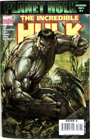 [Incredible Hulk (series 2) No. 100 (variant cover - Michael Turner - gray Hulk)]