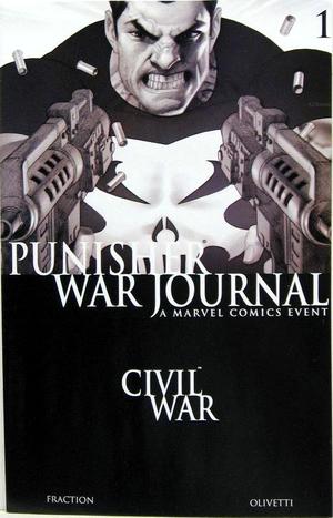 [Punisher War Journal (series 2) No. 1 (1st printing, variant black & white edition)]