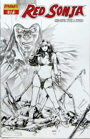 [Red Sonja (series 4) Issue #17 (Sketch Incentive Cover - Paul Renaud)]