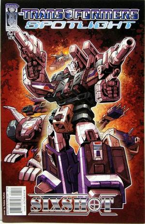 [Transformers Spotlight #4: Six Shot (Cover B - Robbie Ruffolo)]