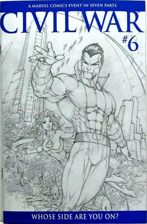 [Civil War No. 6 (variant sketch cover - Michael Turner)]