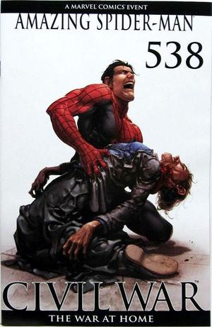 [Amazing Spider-Man Vol. 1, No. 538 (variant cover - Clayton Crain)]