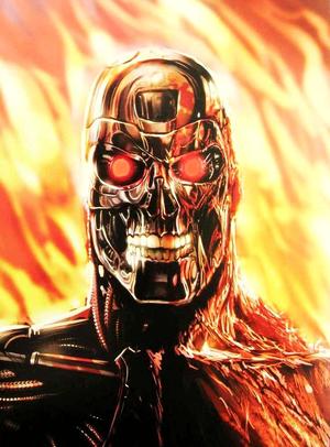 [Terminator 2 - Infinity #1 (Incentive Virgin Cover - Stjepan Sejic)]