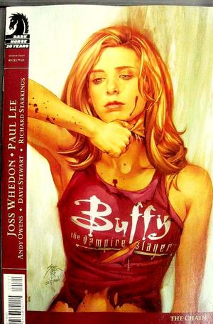 [Buffy the Vampire Slayer Season 8 #5 (standard cover - Jo Chen - Buffy removing face)]