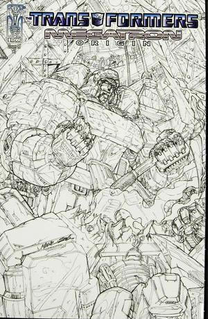 [Transformers: Megatron - Origin #1 (Retailer Incentive Sketch Cover)]