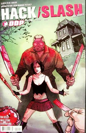 [Hack / Slash #4 (Jeremy Haun cover - green background)]