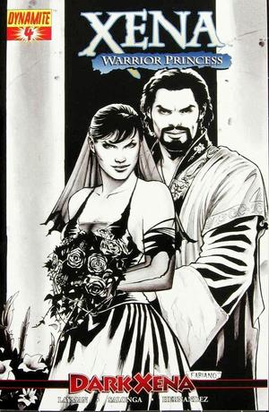 [Xena - Dark Xena #4 (Incentive B&W Cover - Fabiano Neves)]