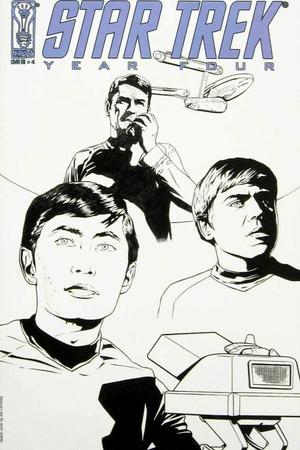 [Star Trek: Year Four #4 (Retailer Incentive Sketch Cover - Joe Corroney)]