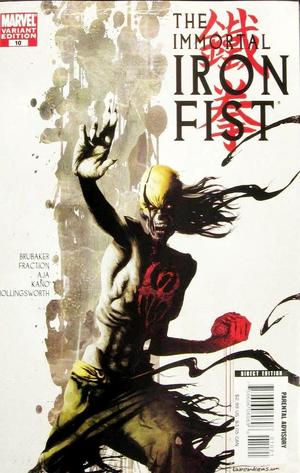 [Immortal Iron Fist No. 10 (variant zombie cover - Kaare Andrews)]