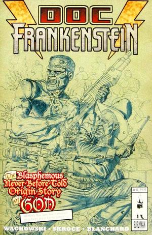 [Doc Frankenstein issue #6 (Cover B - green sketch)]