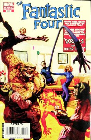 [Fantastic Four Vol. 1, No. 554 (1st printing, variant skrull cover - Arthur Suydam)]
