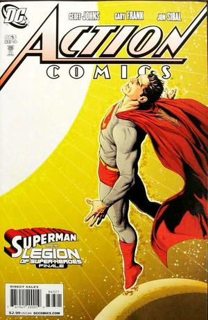 [Action Comics 863 (variant cover - Superman with the Sun)]