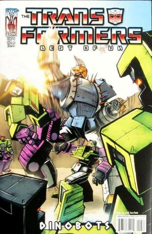 [Transformers: Best of the UK - Dinobots #6 (Cover A - Josh Burcham - Constructicons)]
