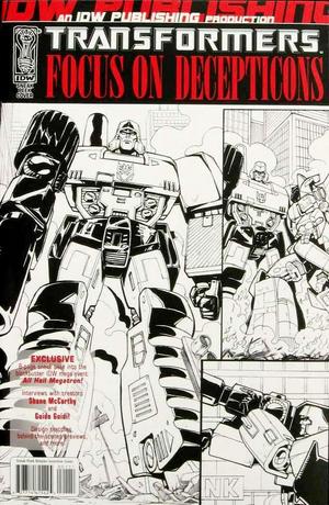 [Transformers: Focus on Decepticons #1 (retailer incentive "Sneak Peak" cover)]