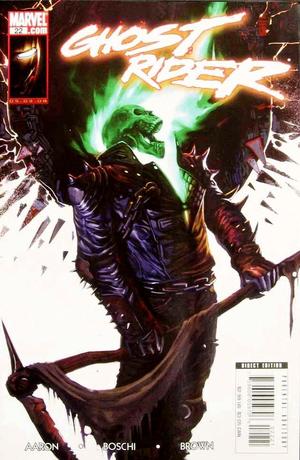 [Ghost Rider (series 6) 22 (variant skrull cover)]