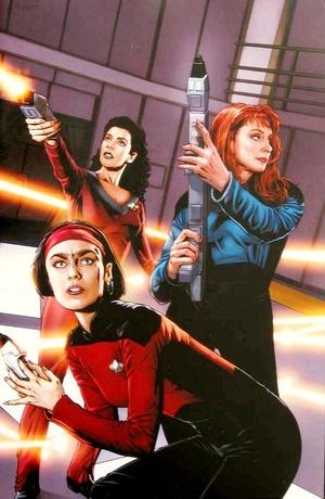 [Star Trek: The Next Generation - Intelligence Gathering #4 (Retailer Incentive Virgin Cover - Joe Corroney)]