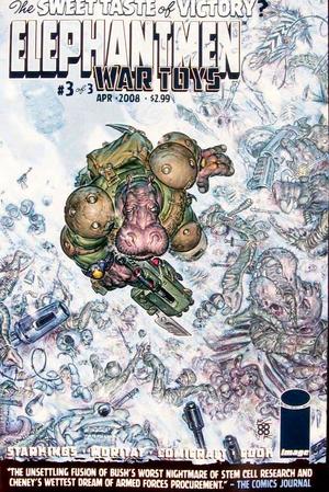 [Elephantmen - War Toys #3 (blue cover - Boo Cook)]