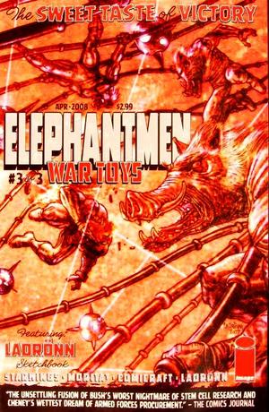 [Elephantmen - War Toys #3 (red cover - Ladronn)]
