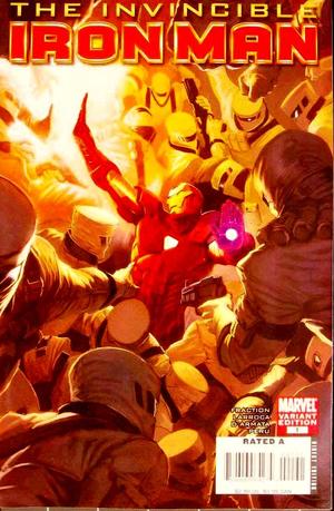 [Invincible Iron Man No. 1 (1st printing, variant cover - Marko Djurdjevic)]