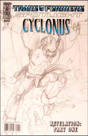 [Transformers Spotlight #15: Cyclonus (Retailer Incentive Sketch Cover - E.J. Su)]