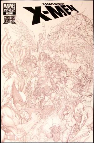[Uncanny X-Men Vol. 1, No. 500 (1st printing, variant sketch cover - Michael Turner)]