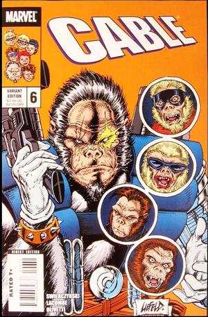 [Cable (series 2) No. 6 (variant monkey cover - Rob Liefeld)]
