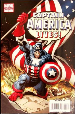 [Captain America (series 5) No. 41 (variant monkey cover - Frank Cho)]