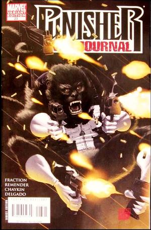 [Punisher War Journal (series 2) No. 23 (variant monkey cover - Kaare Andrews)]