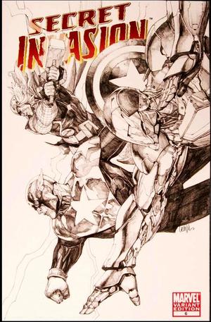 [Secret Invasion No. 6 (variant sketch cover - Leinil Francis Yu)]